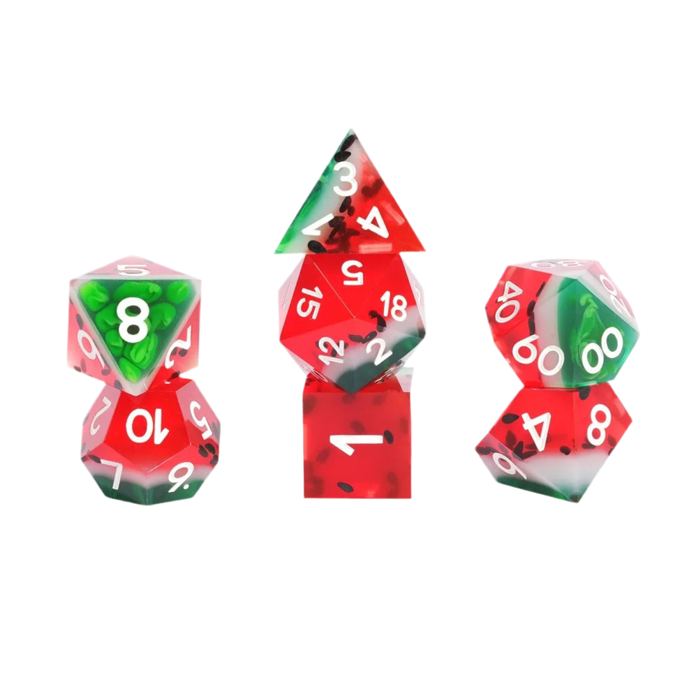 Sharp Edge Watermelon Dice Set