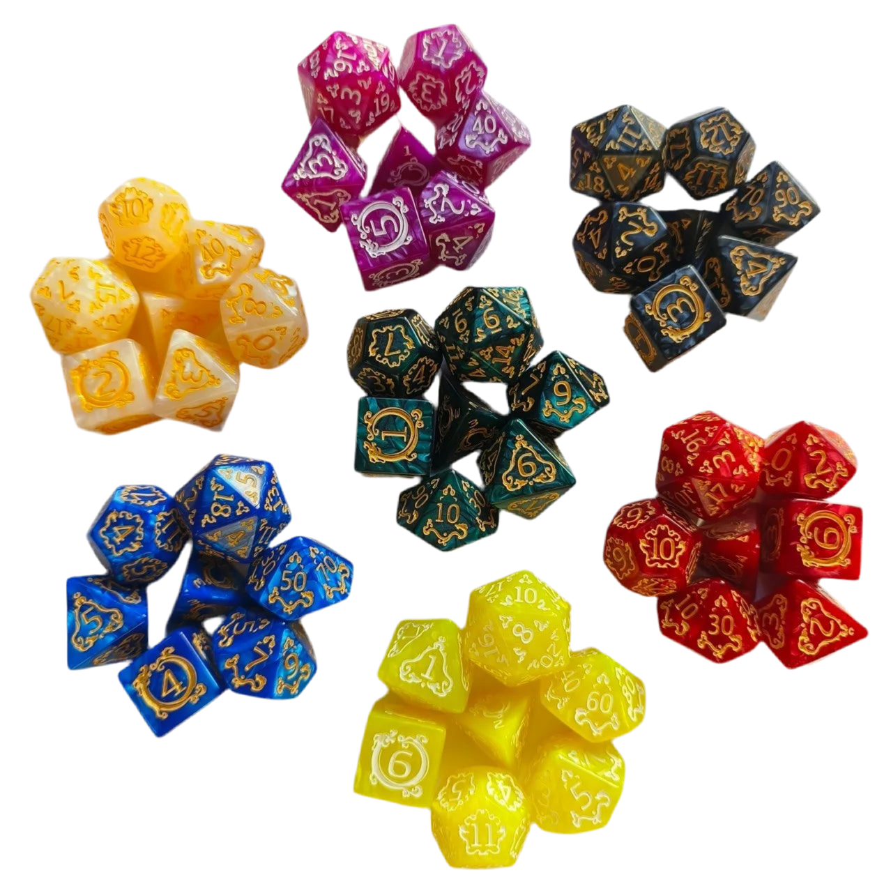 Dragon Pattern Dice