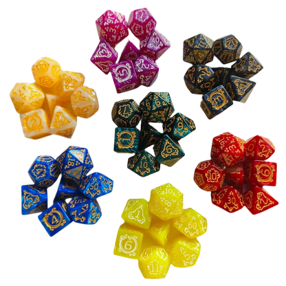 Dragon Pattern Dice