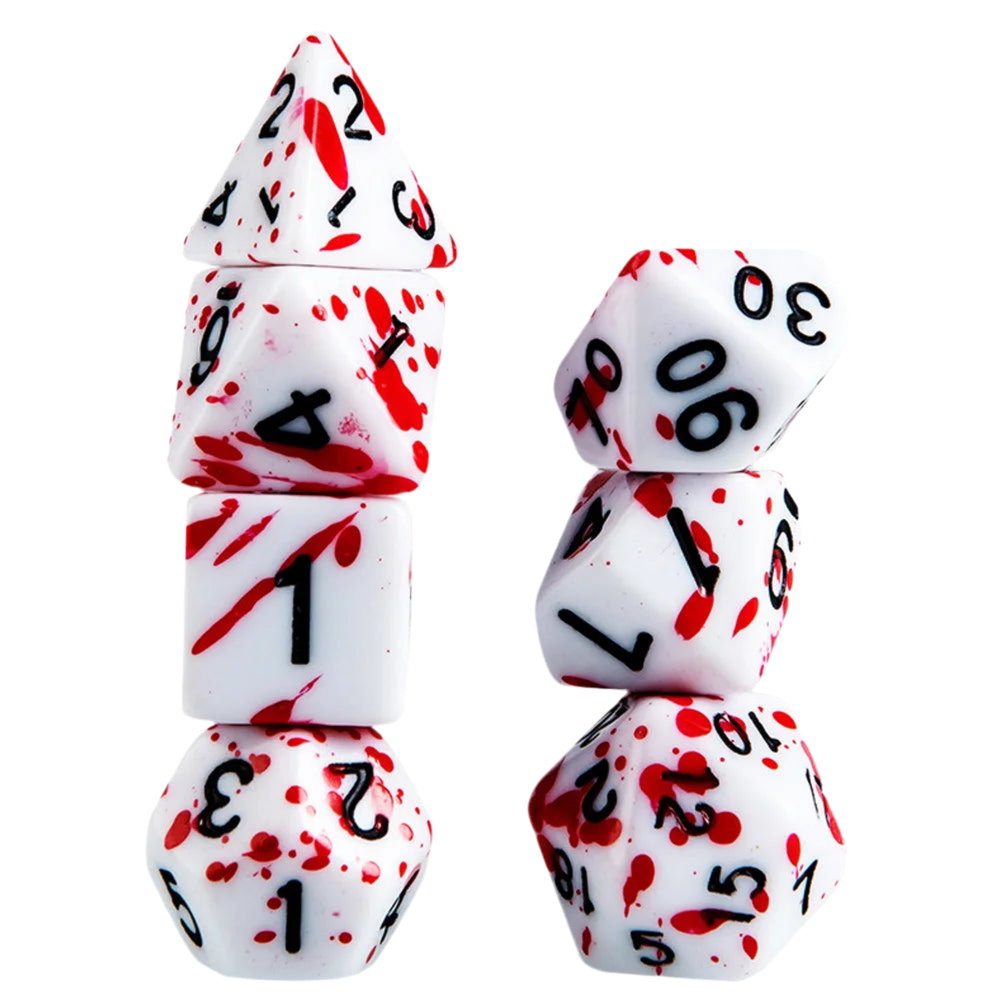 Bloody Dice Set - What The Funk