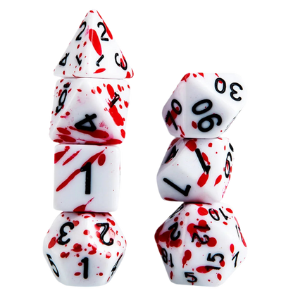 Bloody Dice Set - What The Funk