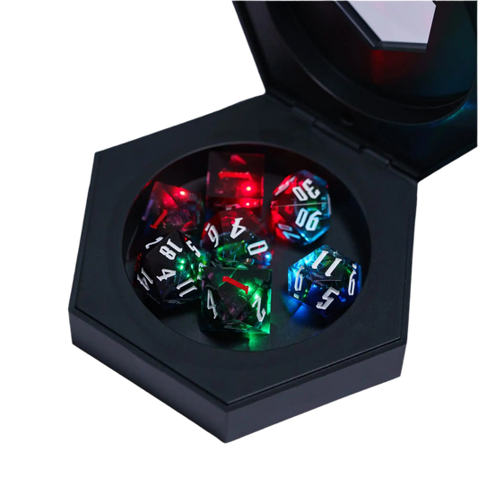 Sharp Edge RGB LED DND Dice