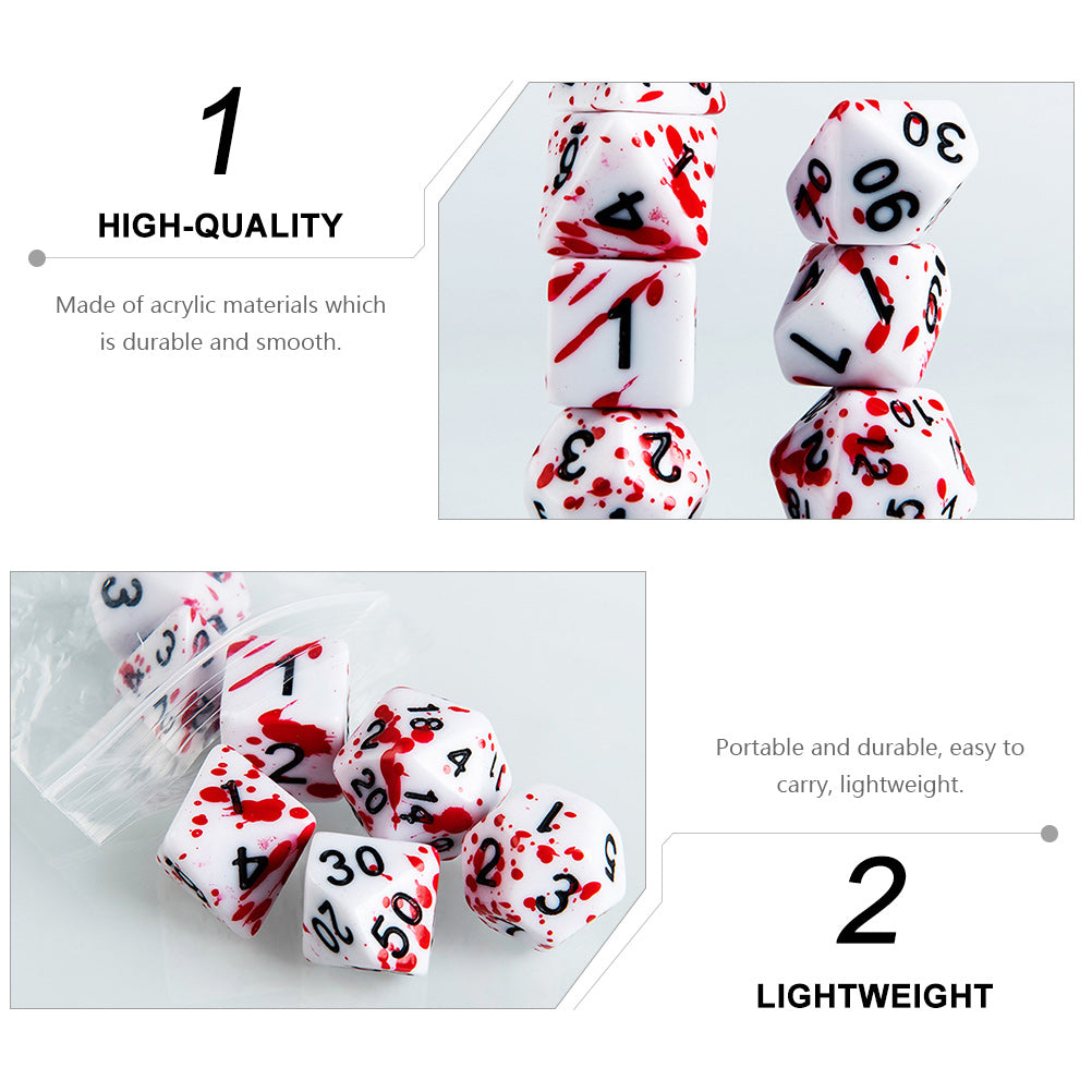 Bloody Dice Set - What The Funk