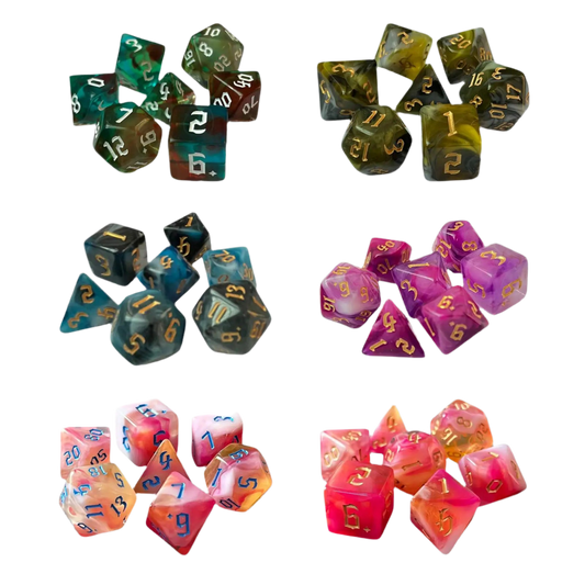 Double Color Dice Set - What The Funk