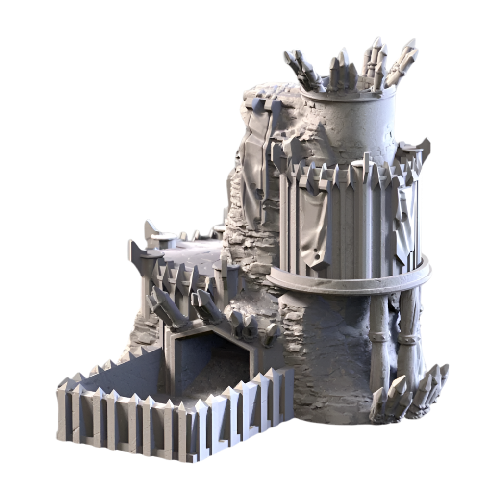 Wild Bastion Dice Tower