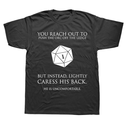 D&D Novelty T-shirts - Crit Fail - What The Funk