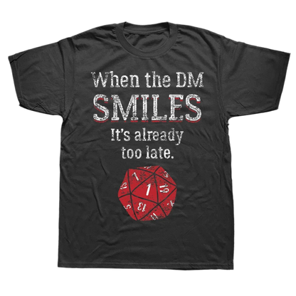 D&D Novelty T-shirts - DM Smiles - What The Funk