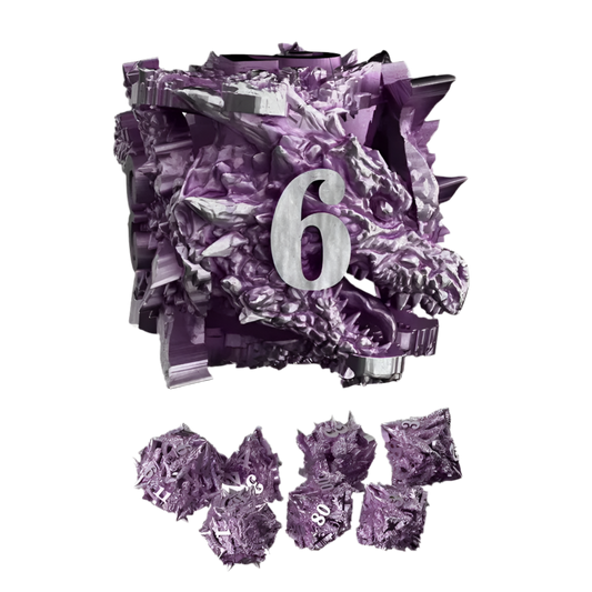 Metal Dragon Dice Set