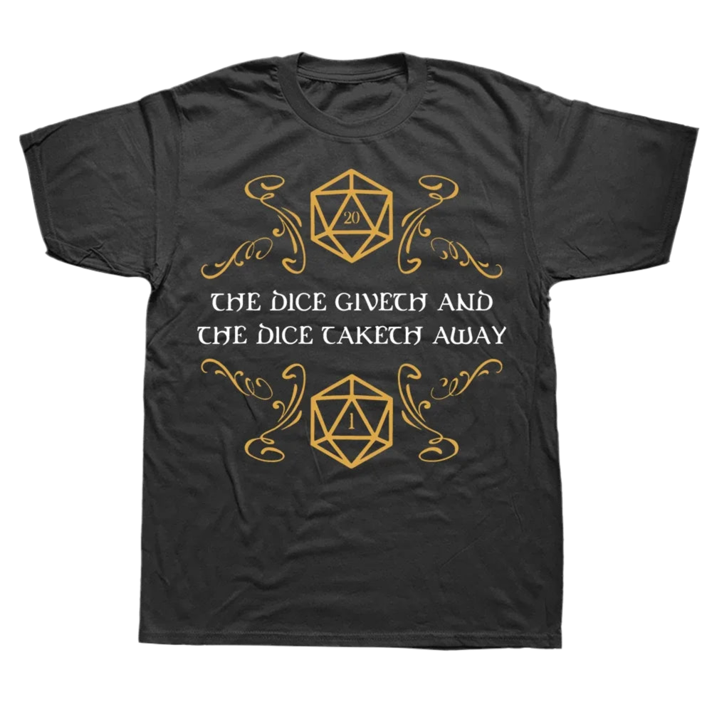 D&D Novelty T-shirts - Giveth/Taketh - What The Funk