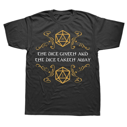 D&D Novelty T-shirts - Giveth/Taketh - What The Funk