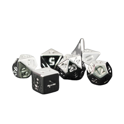 Silver Dice Set