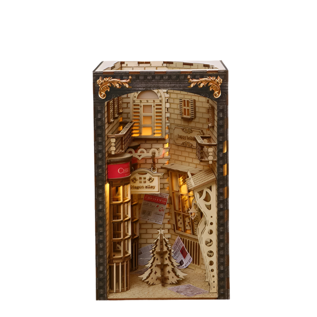 Simple Diagon Alley Book End Kit