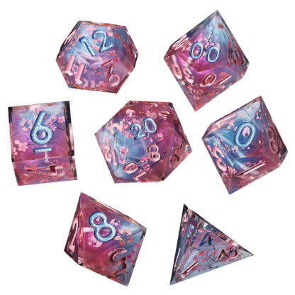 Sharp Resin Beautiful Transparent Layer Dice