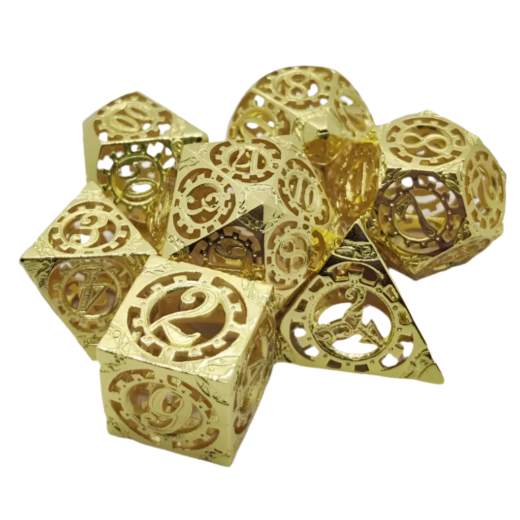 Hollow Metal Gear Dice Set