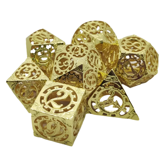 Hollow Metal Gear Dice Set