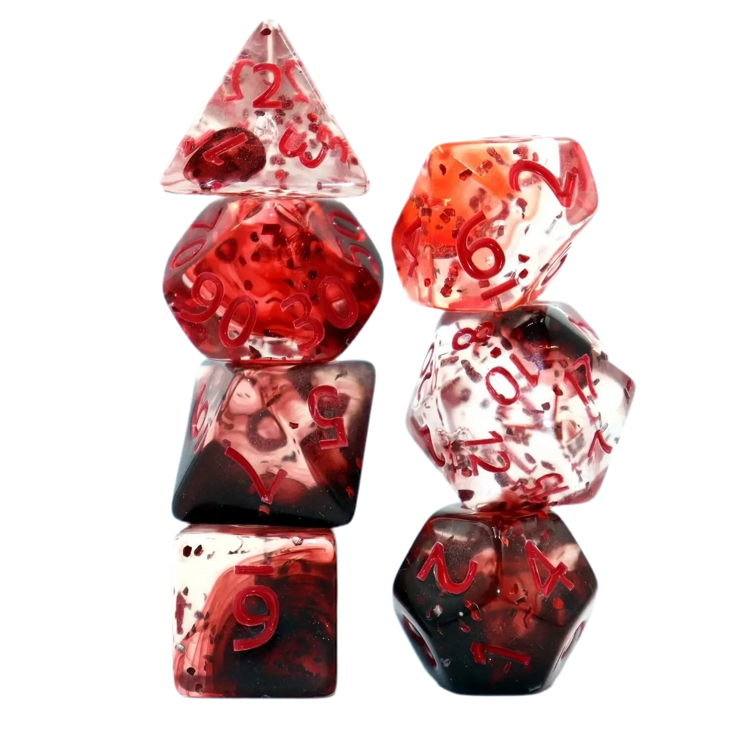 Bloody Crystal Style Dice Set - What The Funk