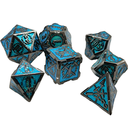 Metal Sword Emblem Dice