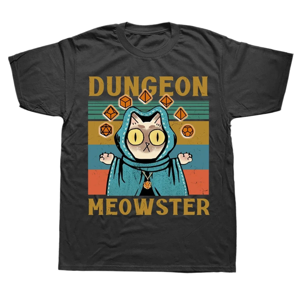 D&D Novelty T-shirts - Dungeon MEOWSTER - What The Funk