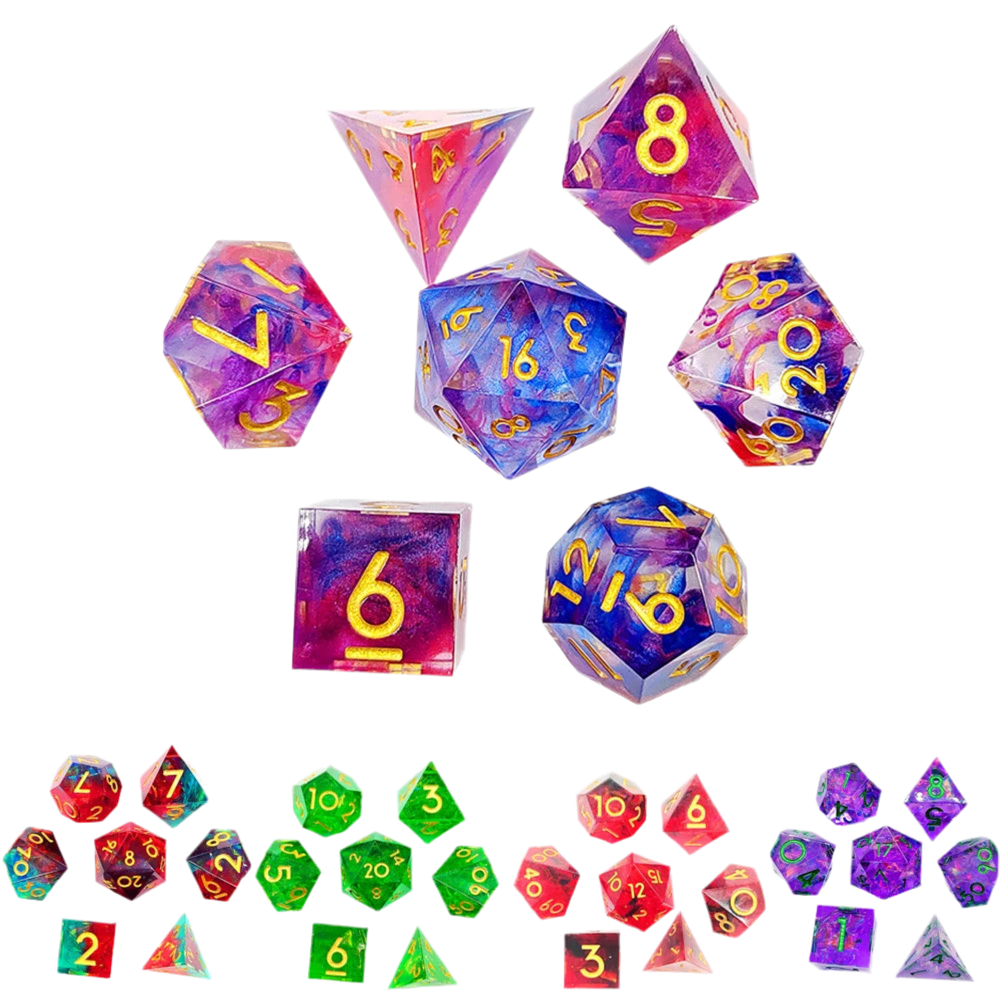 Sharp Simple Resin Dice