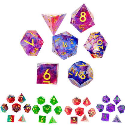 Sharp Simple Resin Dice