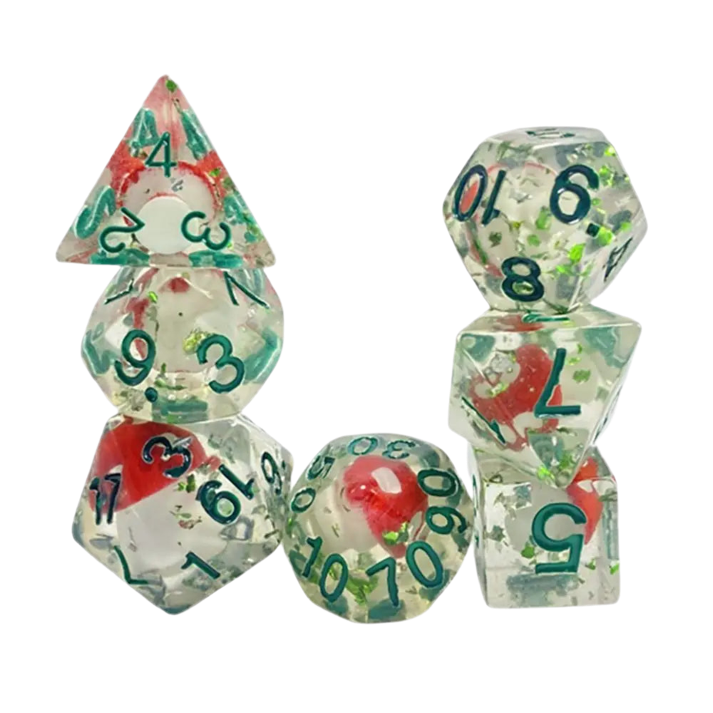 Mushroom/Conch Dice Set