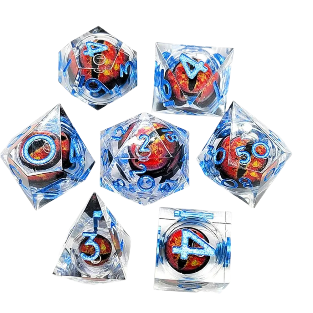 Sharp Edge Dragon Eye Dice Set