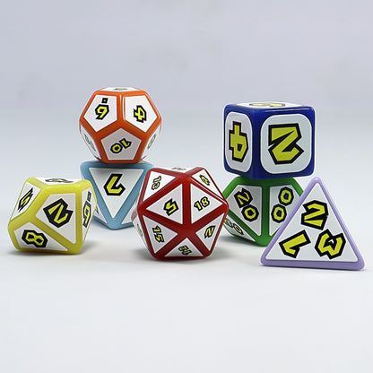 Arcade Hero Party Dice Set