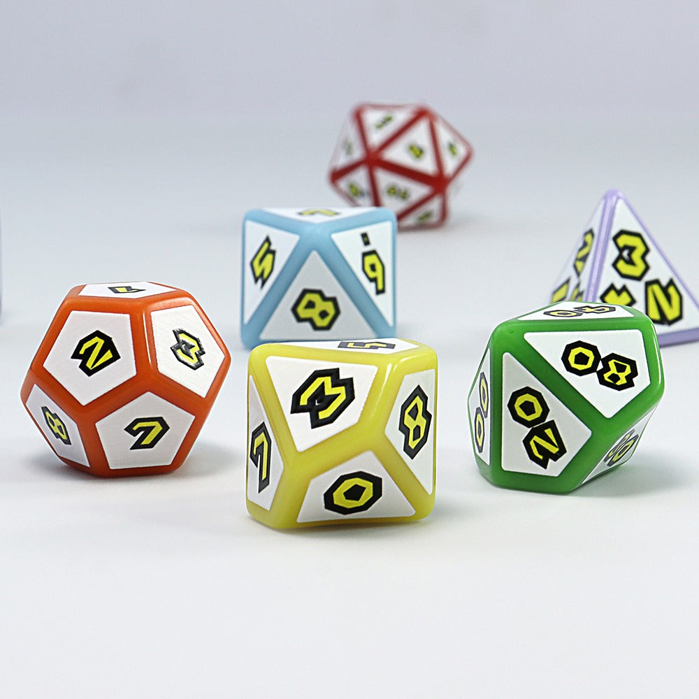 Arcade Hero Party Dice Set