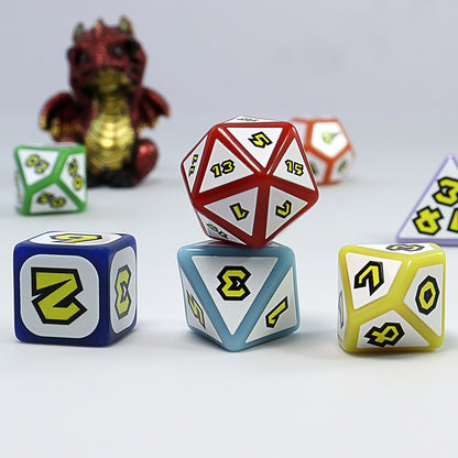 Arcade Hero Party Dice Set