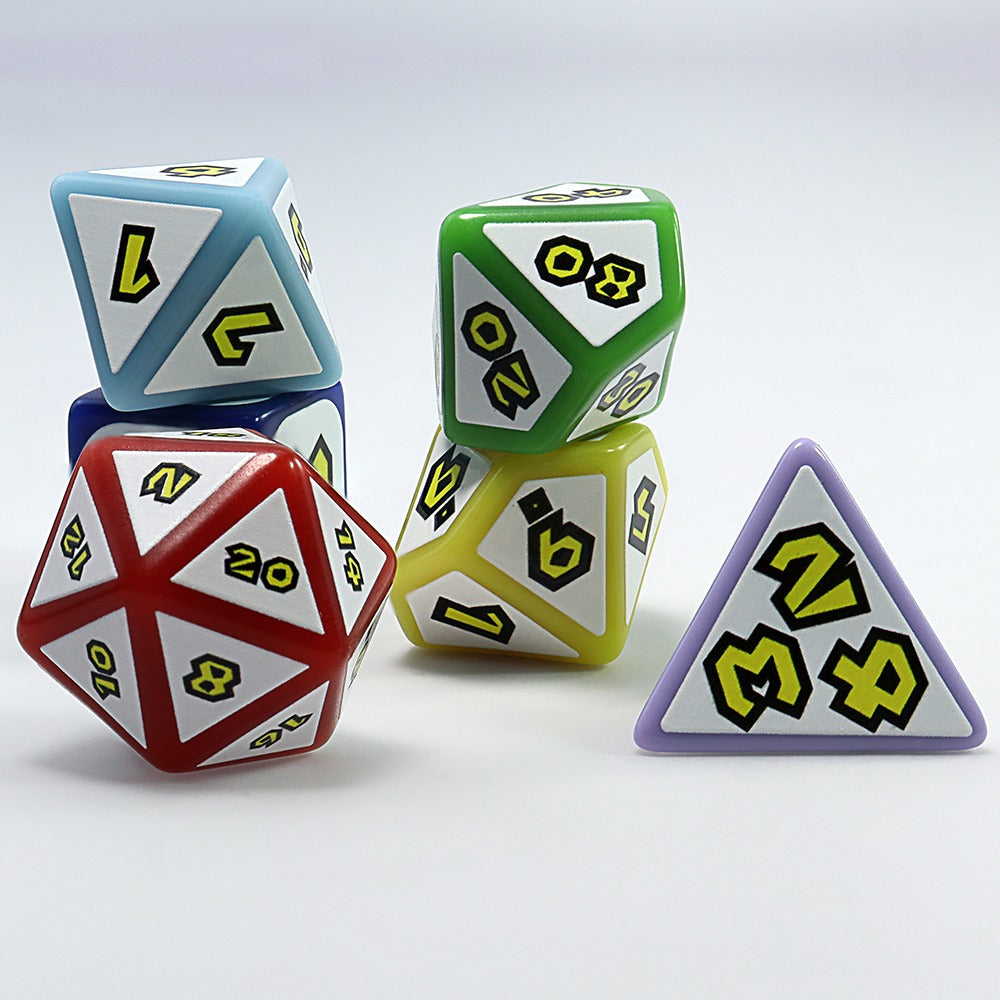 Arcade Hero Party Dice Set