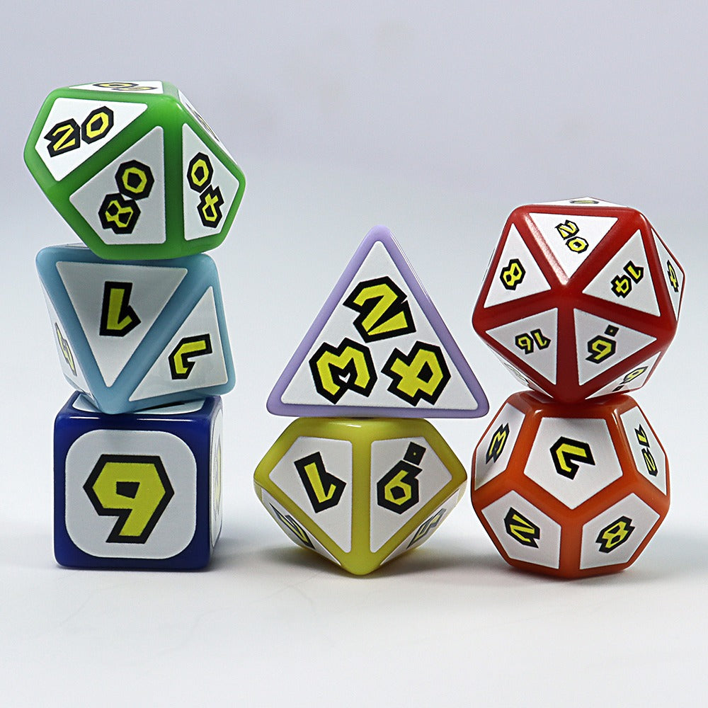 Arcade Hero Party Dice Set