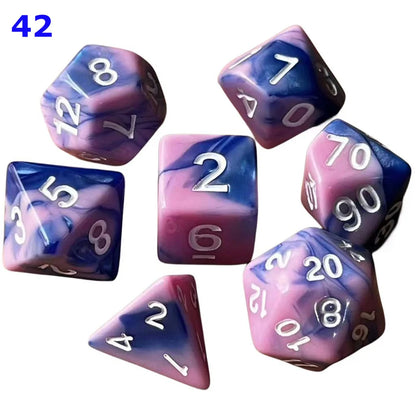 Marble-Like Dice Set - What The Funk