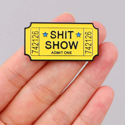 S*** Show Ticket Pins - What The Funk