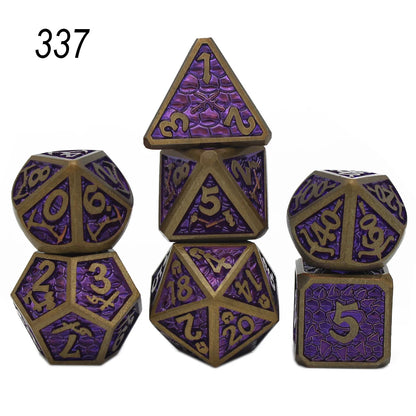 Metal Action Dice Set - What The Funk