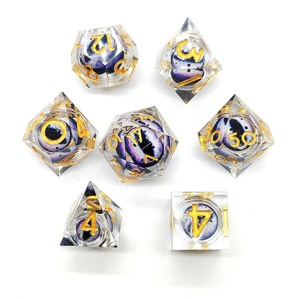 Sharp Edge Dragon Eye Dice Set - What The Funk