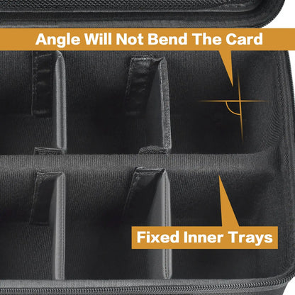 Travel Organizer Trading Card Case Storage Box Deck Boxes for 2700+ - What The Funk