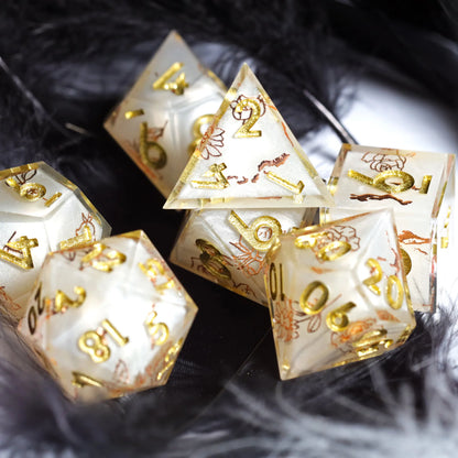 Sharp Resin Beautiful Transparent Layer Dice - What The Funk