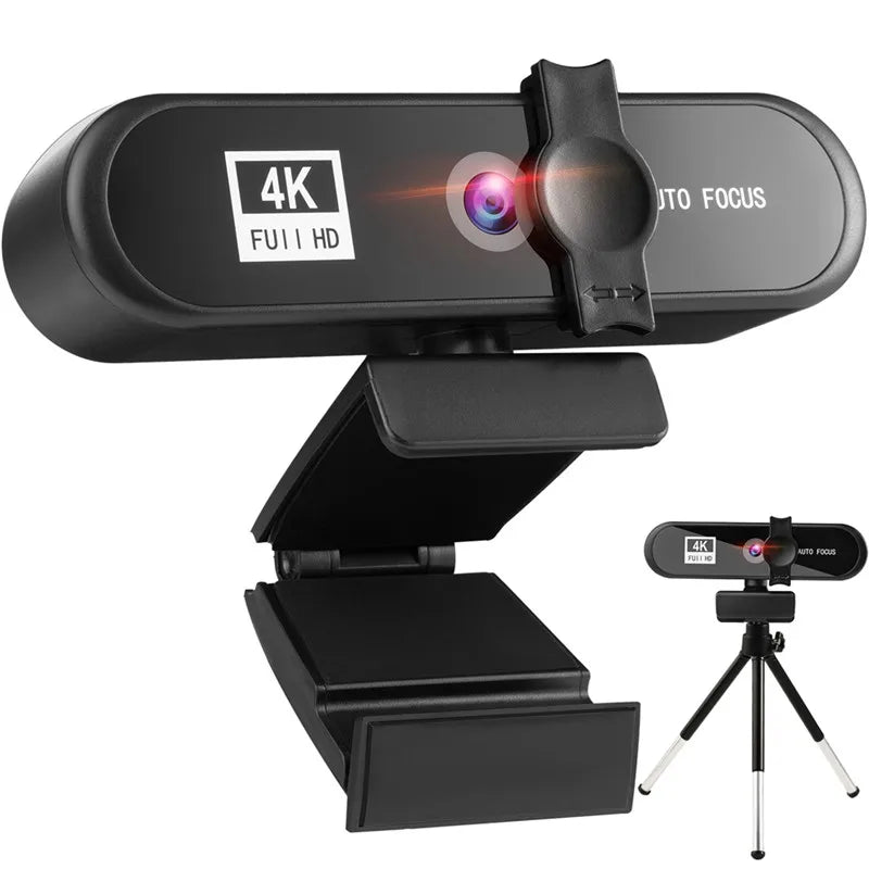 Webcam Autofocus With Microphone 8k/4k/2k/1080P HD USB-A/USB-C - What The Funk