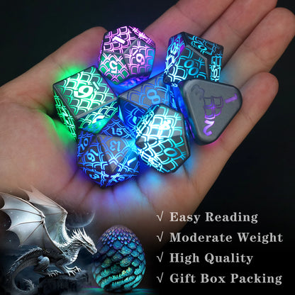 RGB LED Dice Set - What The Funk