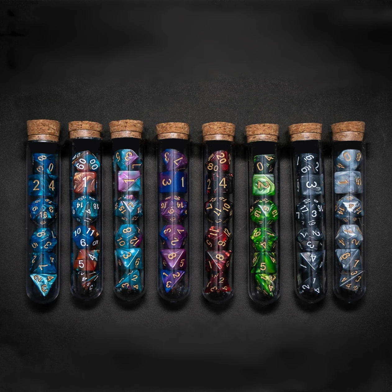 Fantasy Potion Flask Dice Set - What The Funk