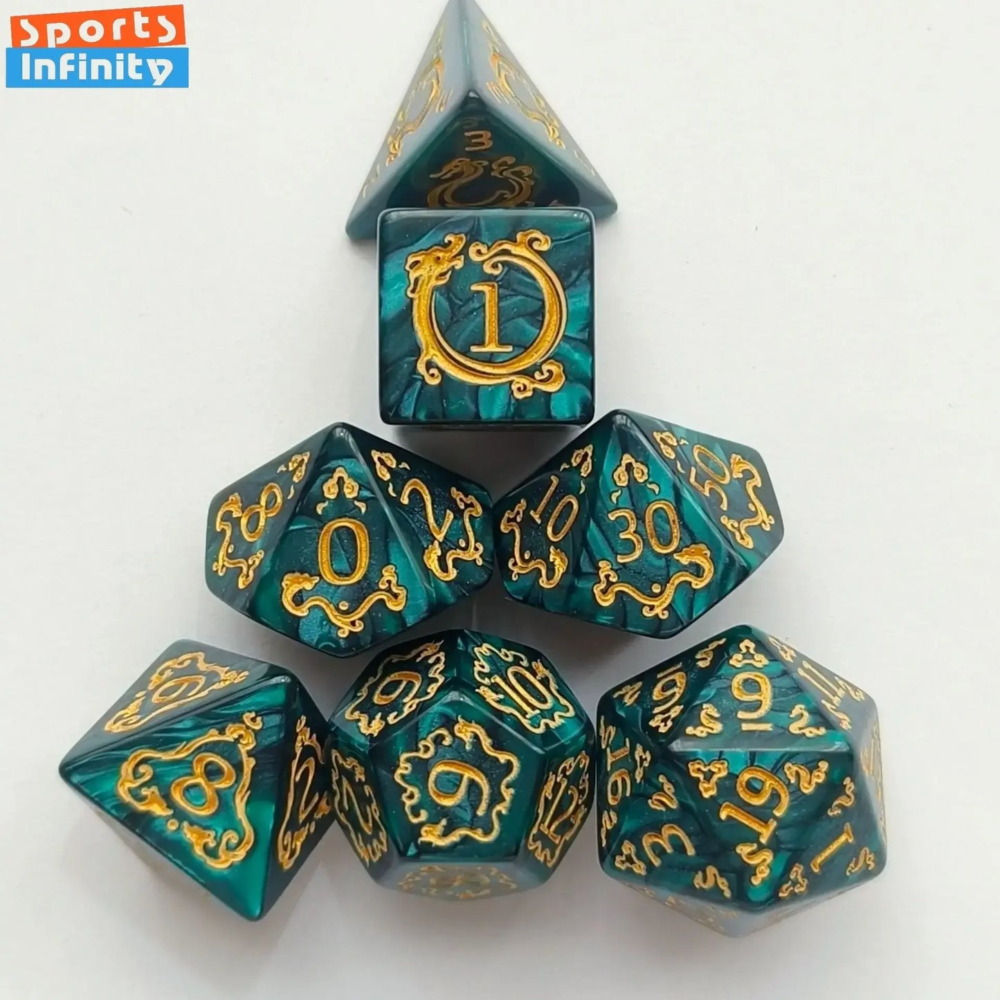 Dragon Pattern Dice - What The Funk