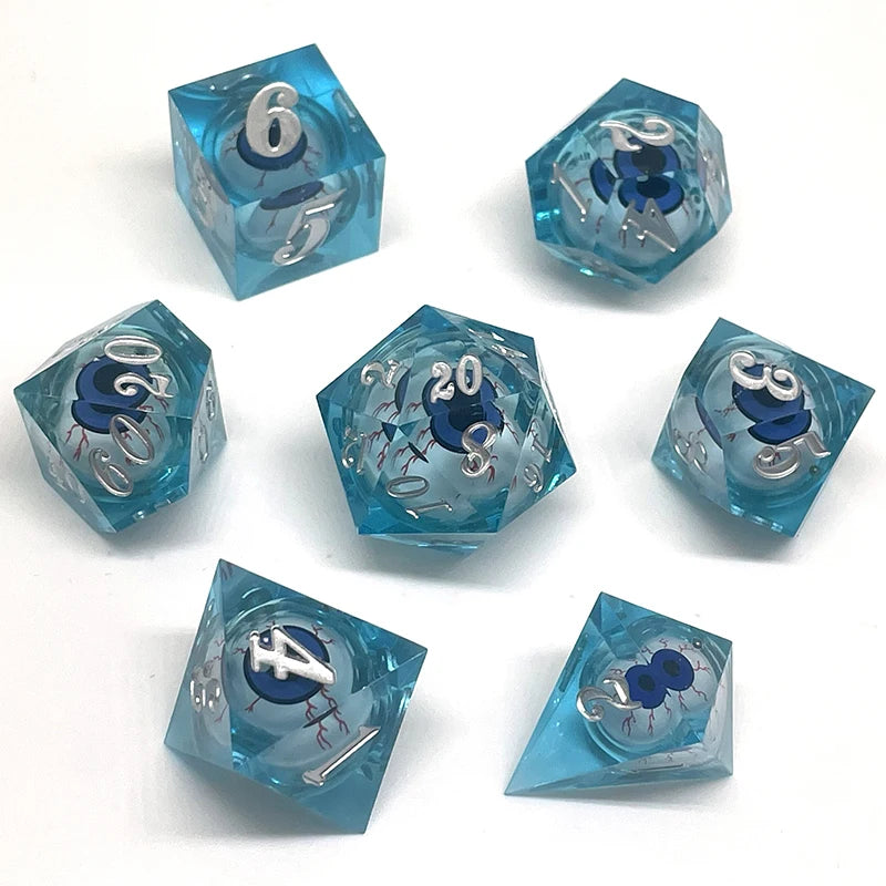 Sharp Edge Eyeball Dice Set - What The Funk