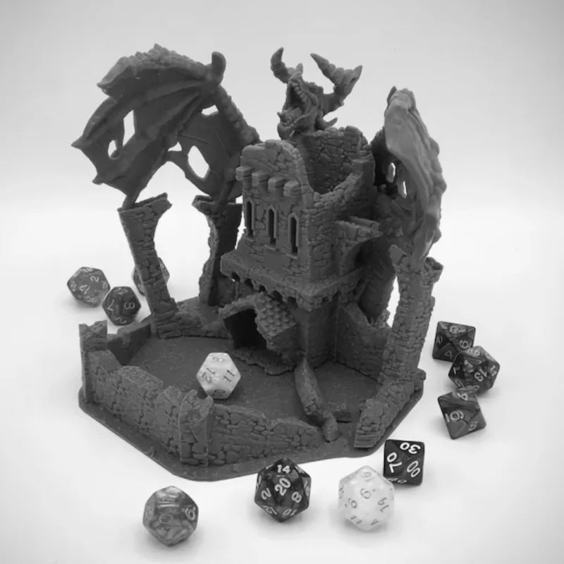 Lair of the Dragon Dice Tower - What The Funk