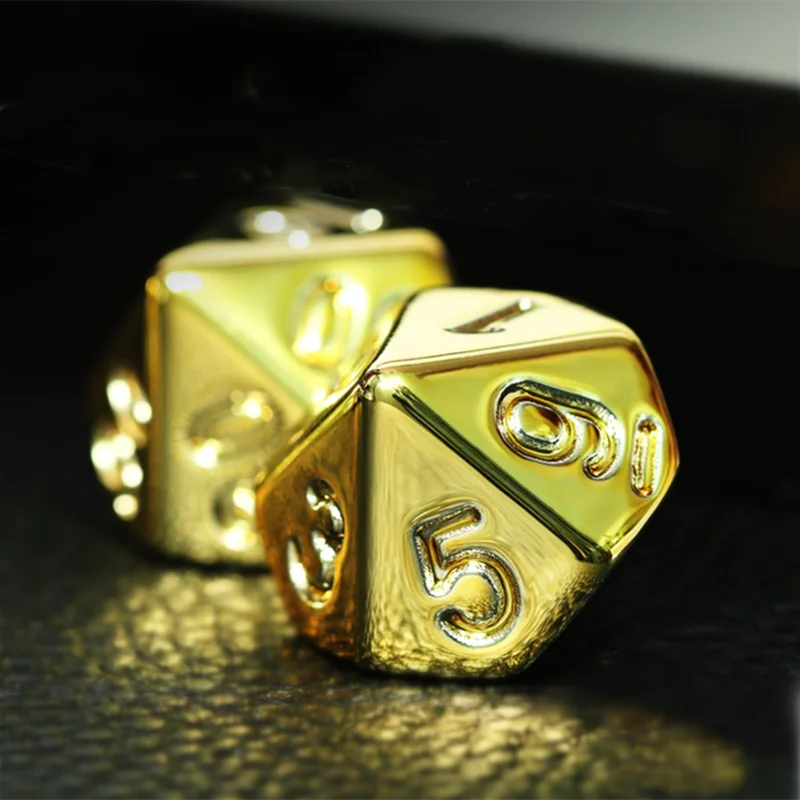 Gold Dice Set - What The Funk