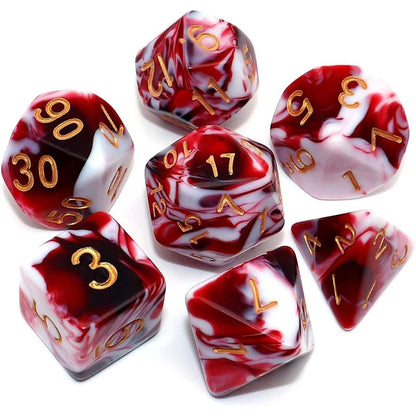 Marble-Like Dice Set - What The Funk