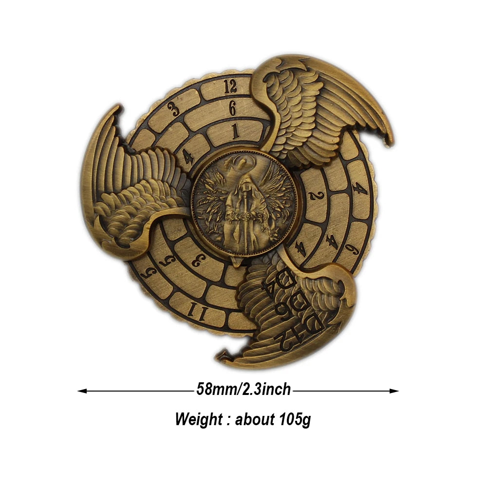 Celestial Wings Fidget Spinner Dice