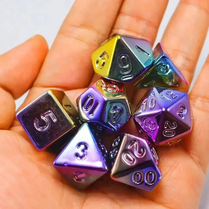 Multi-Color Plating Dice Set