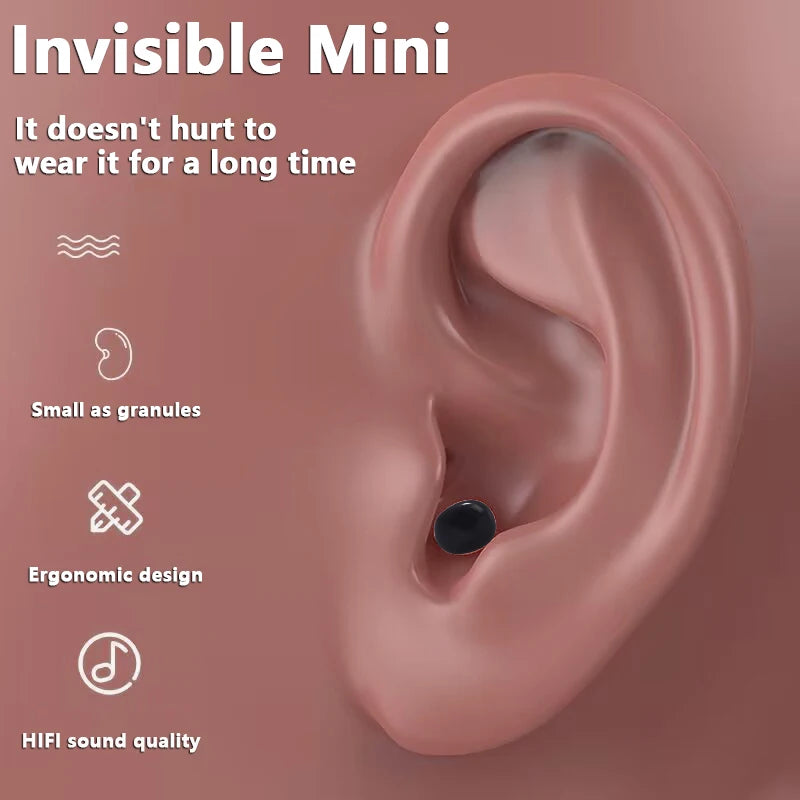 Discreet Wireless Bluetooth Headset Mini Ultra - What The Funk