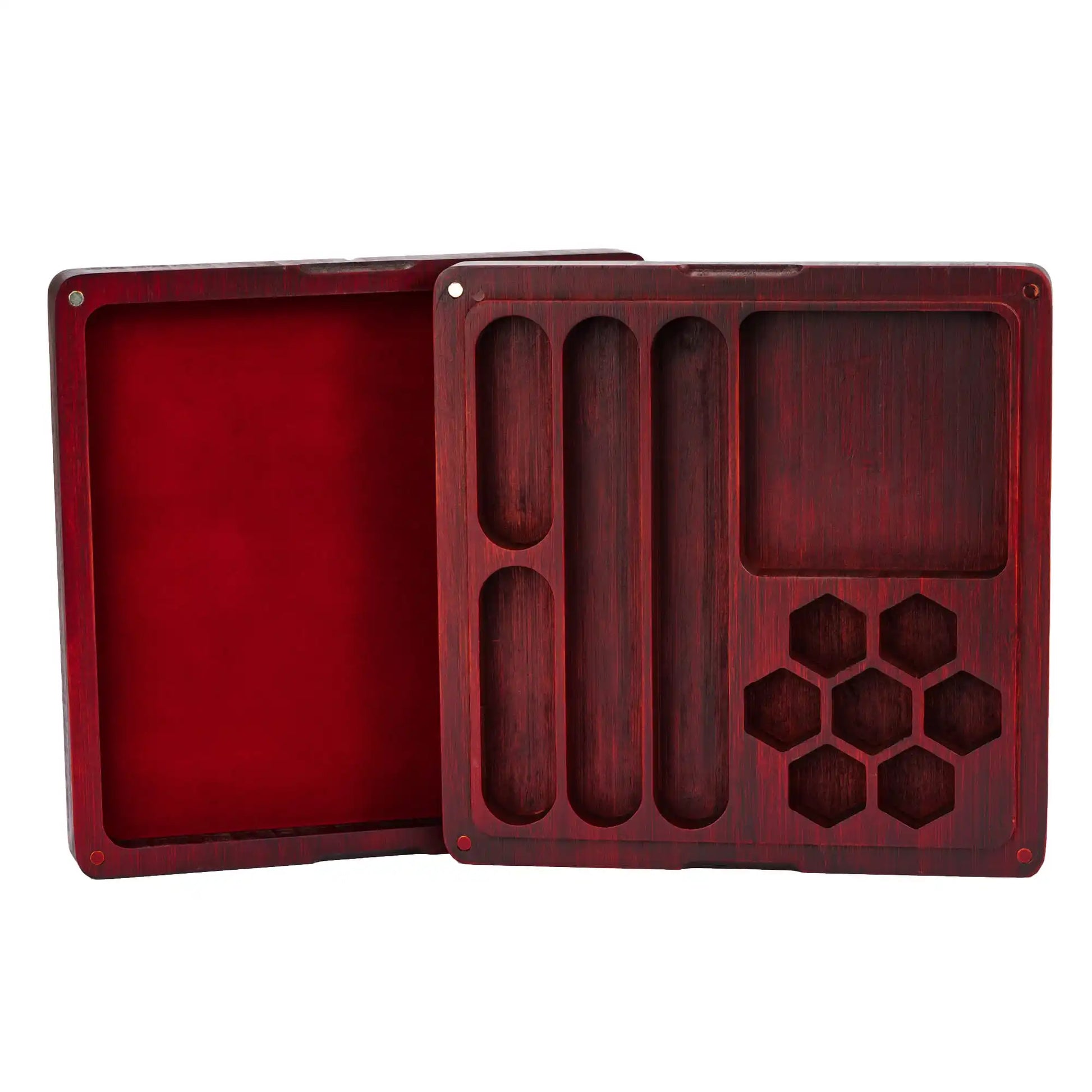 2 in 1 Wooden Dice Case & Dice Tray, High Quality - What The Funk