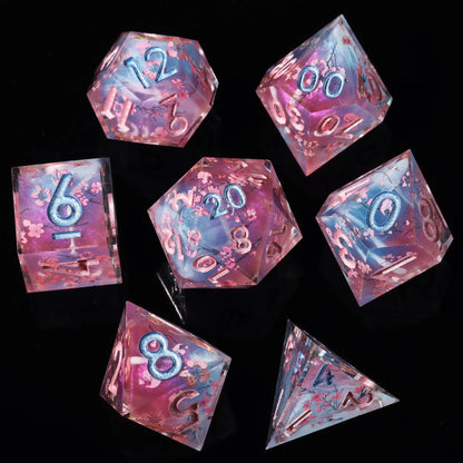 Sharp Resin Beautiful Transparent Layer Dice - What The Funk